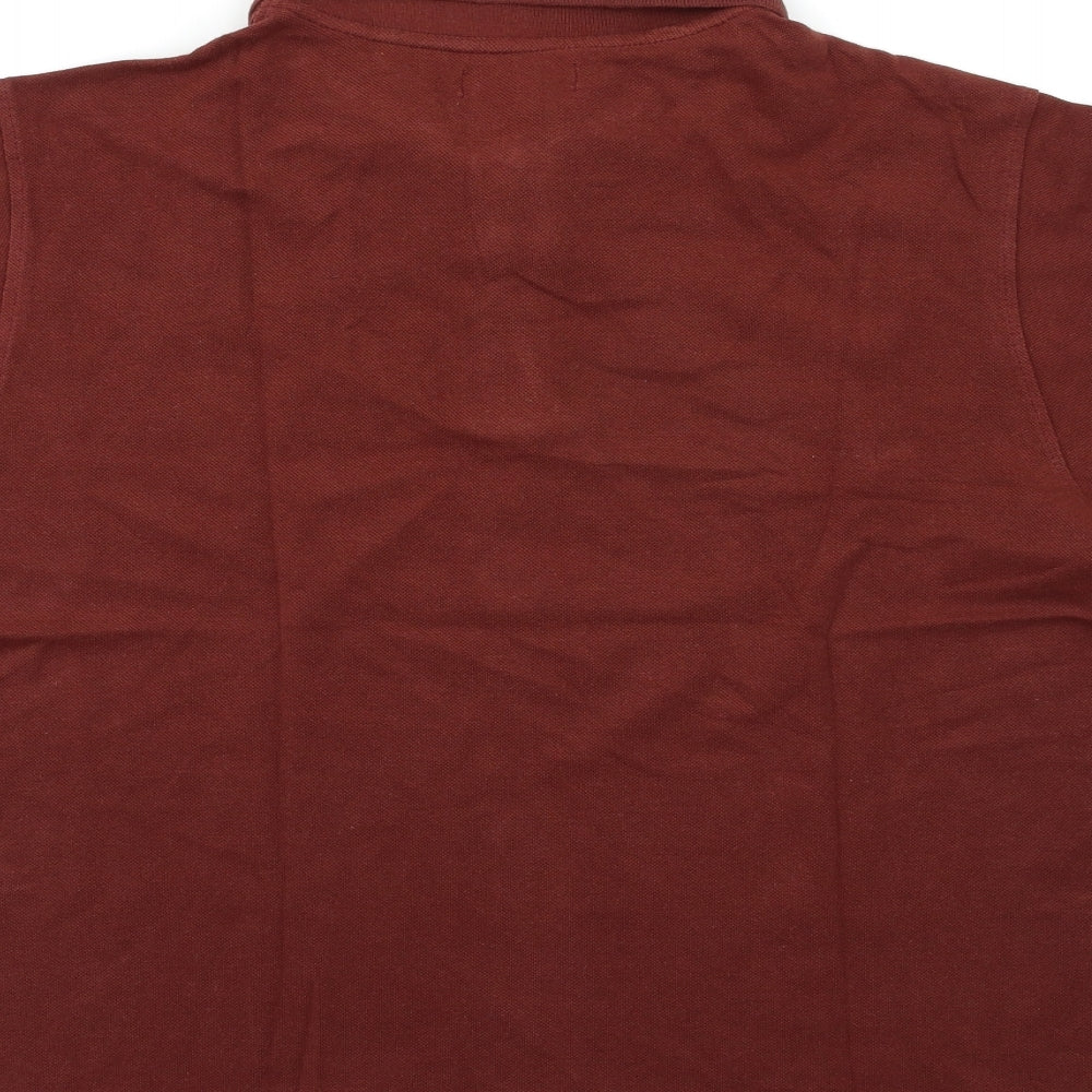 industrialize Mens Brown    Polo Size XL