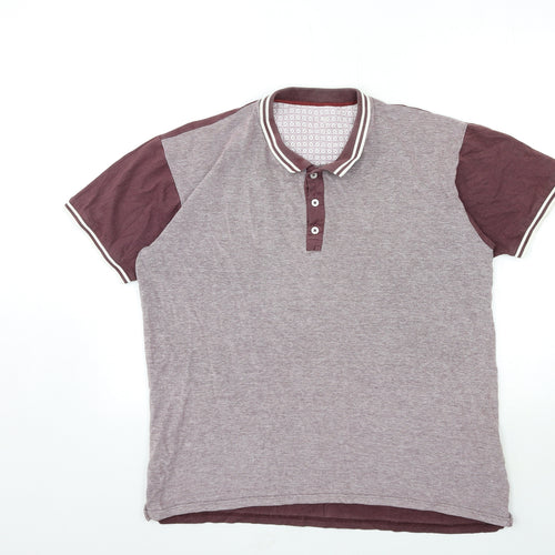 Preworn Mens Red    Polo Size XL