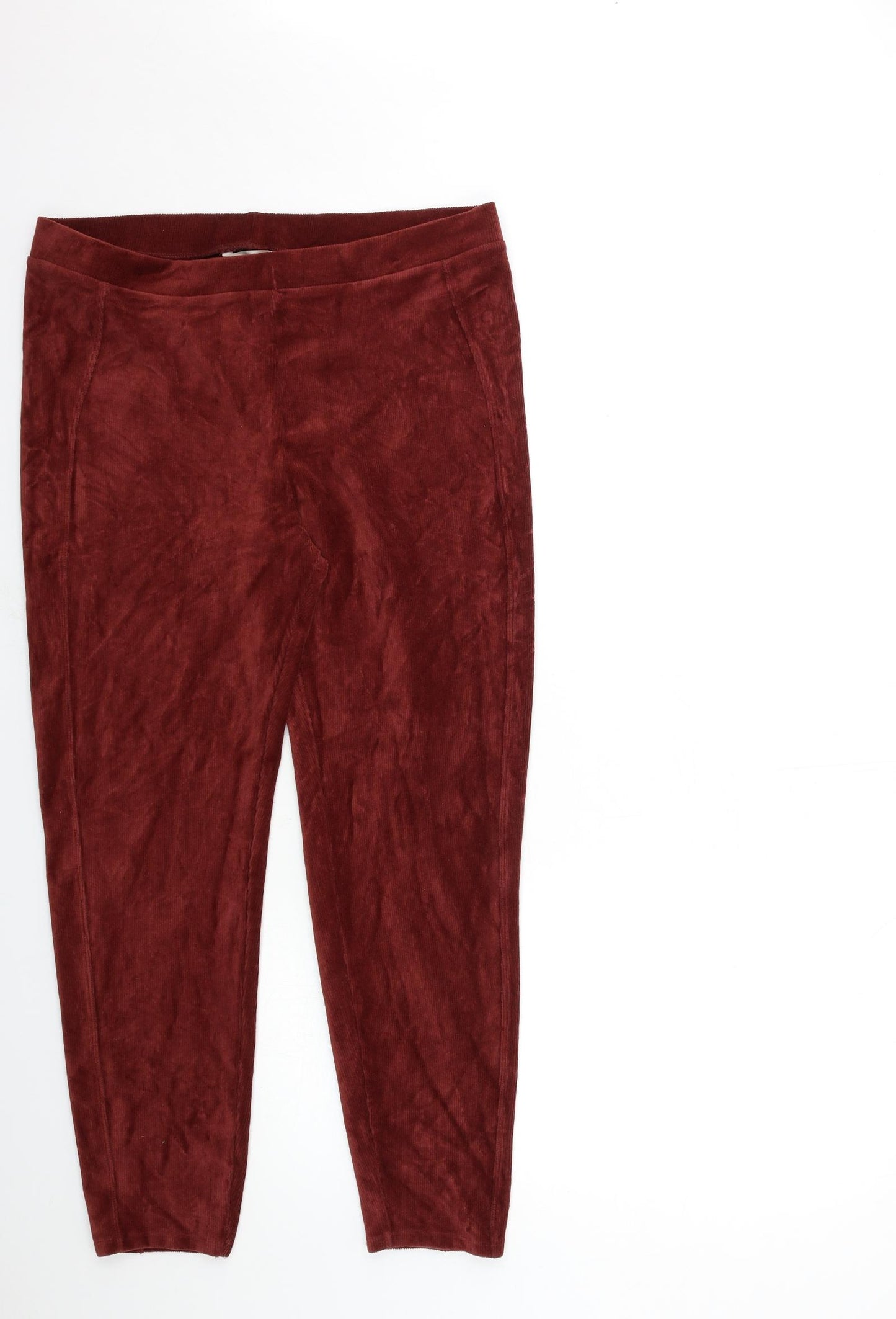 TU Womens Brown  Corduroy Trousers  Size 18 L27 in