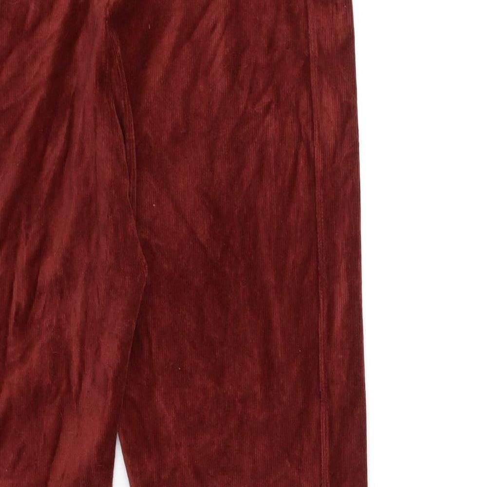 TU Womens Brown  Corduroy Trousers  Size 18 L27 in