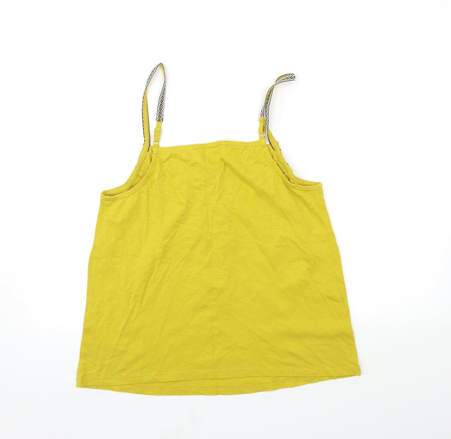 Lockstock Womens Yellow   Basic Tank Size M