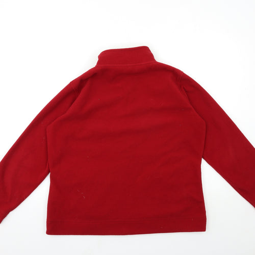 EWM Womens Red  Fleece Jacket  Size 18