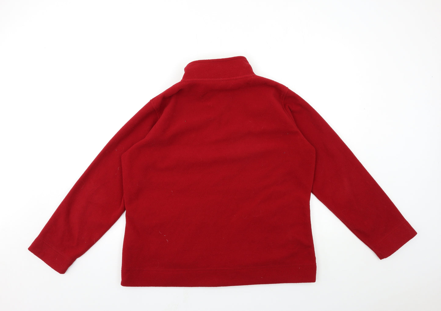 EWM Womens Red  Fleece Jacket  Size 18