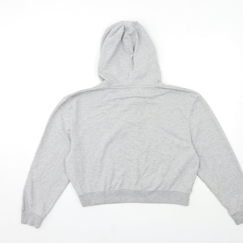 In the Style Womens Grey   Pullover Hoodie Size L