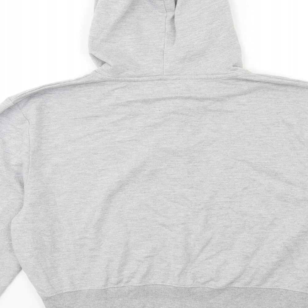 In the Style Womens Grey   Pullover Hoodie Size L