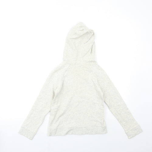 global work Girls Grey   Pullover Hoodie Size 8-9 Years