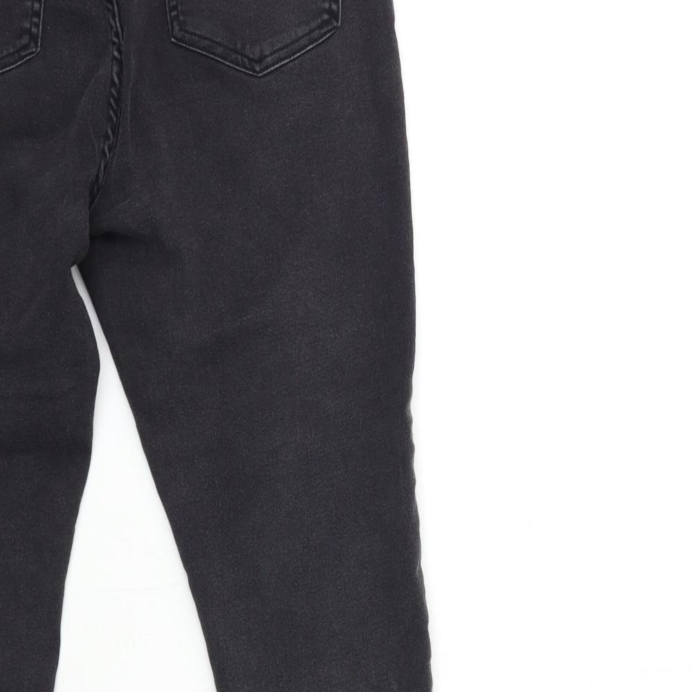 New Look Womens Grey  Denim Jegging Jeans Size 16 L27 in