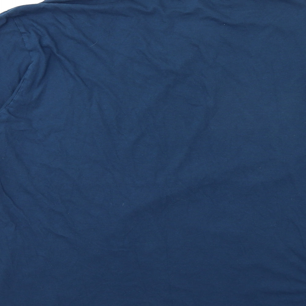 Donnay Mens Blue    T-Shirt Size 4XL