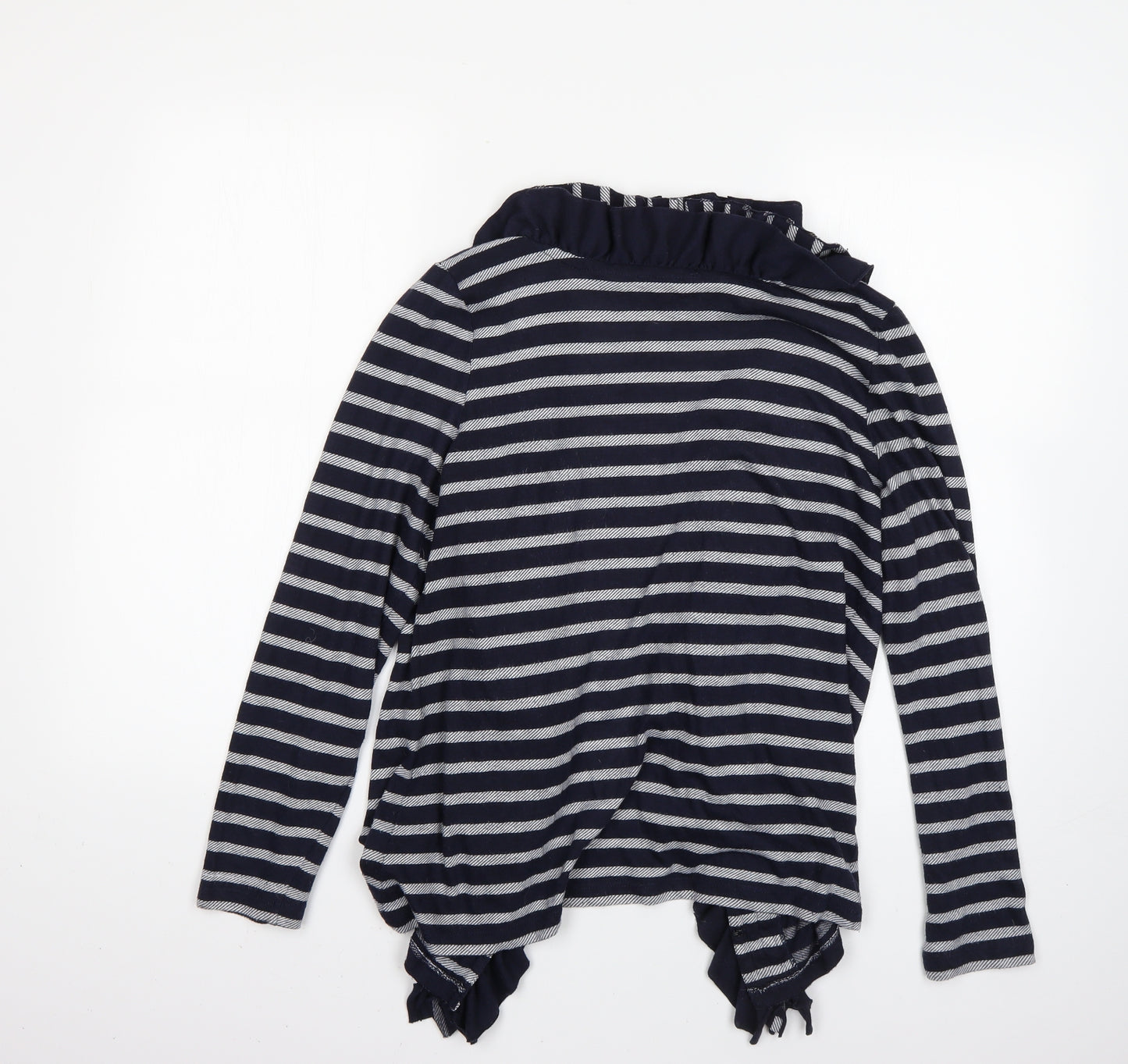 Preworn Womens Multicoloured Striped  Cardigan Jumper Size 14