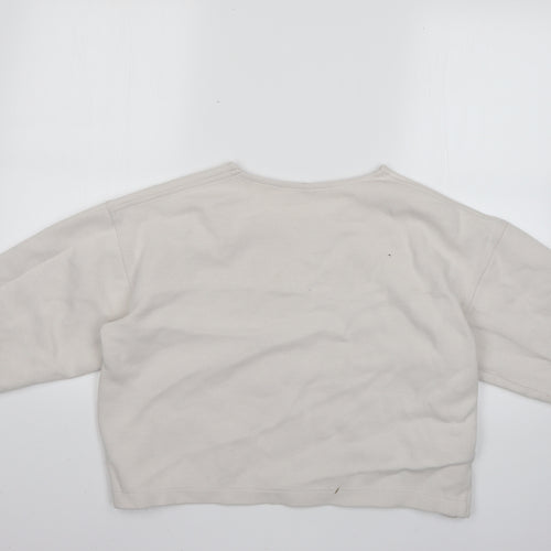 Preworn Womens White   Pullover Jumper Size S