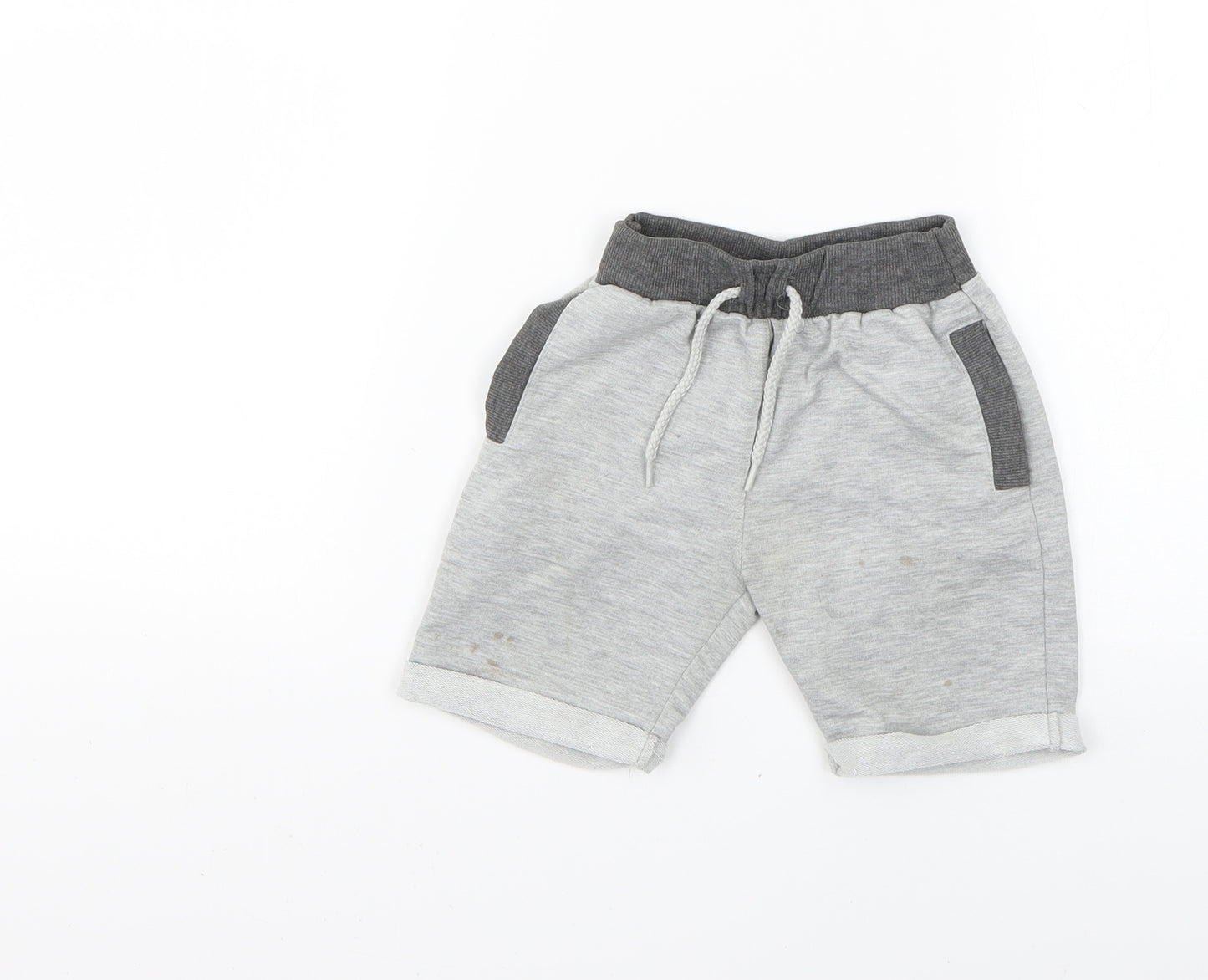 Rebel Boys Grey   Sweat Shorts Size 2-3 Years