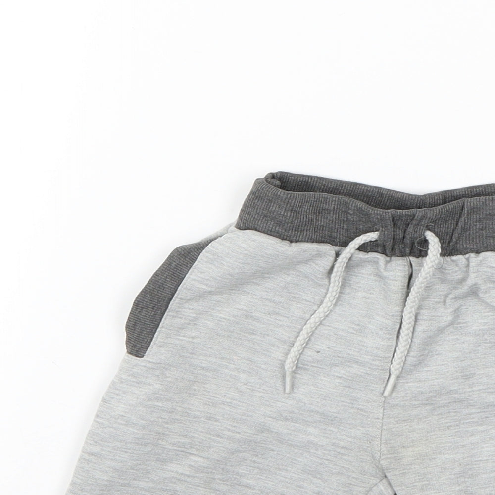 Rebel Boys Grey   Sweat Shorts Size 2-3 Years