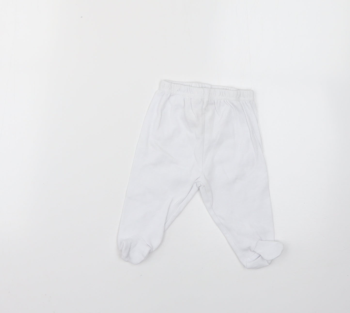bebe bonito Baby White   Cropped Trousers Size 3-6 Months