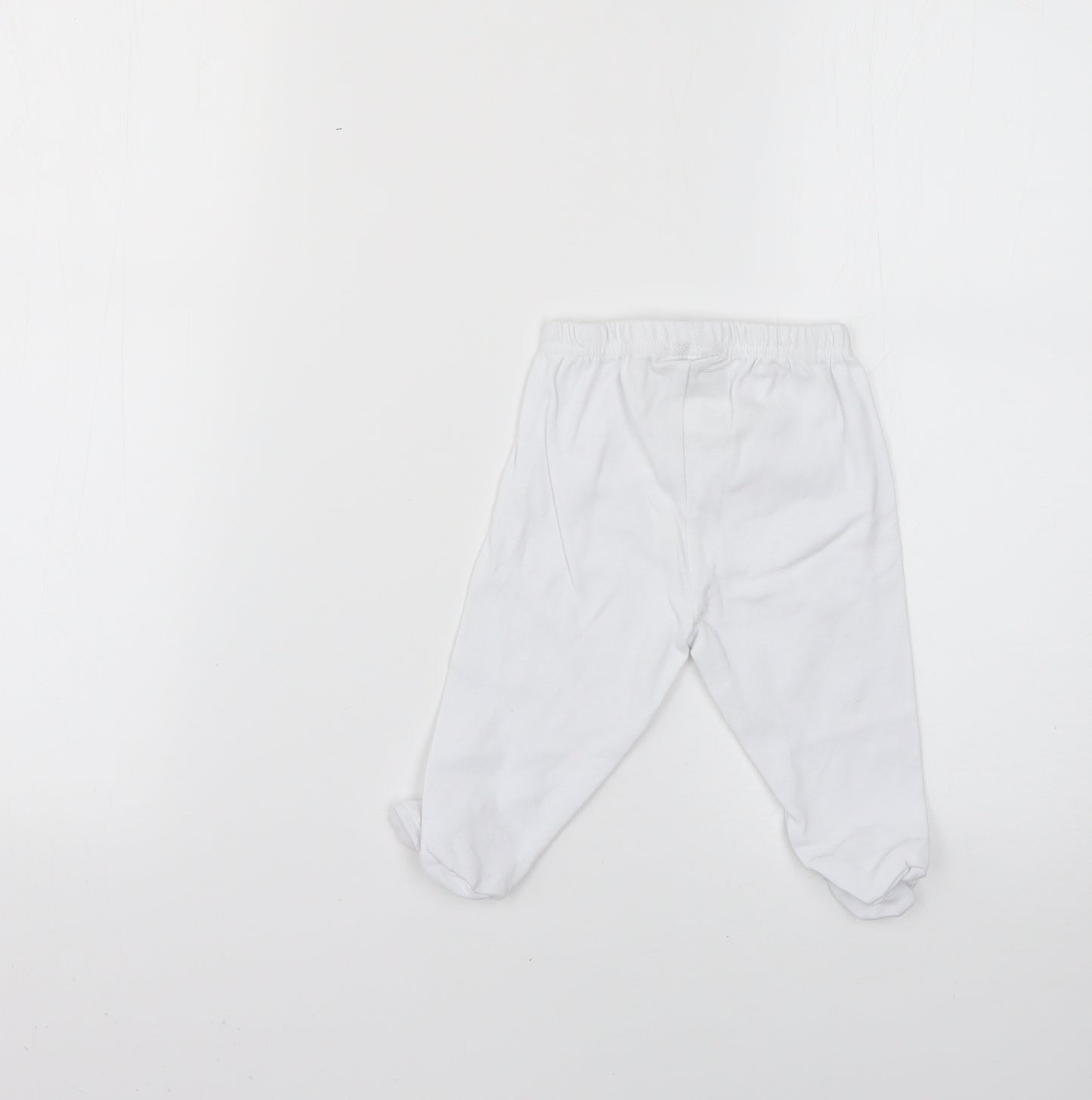 bebe bonito Baby White   Cropped Trousers Size 3-6 Months