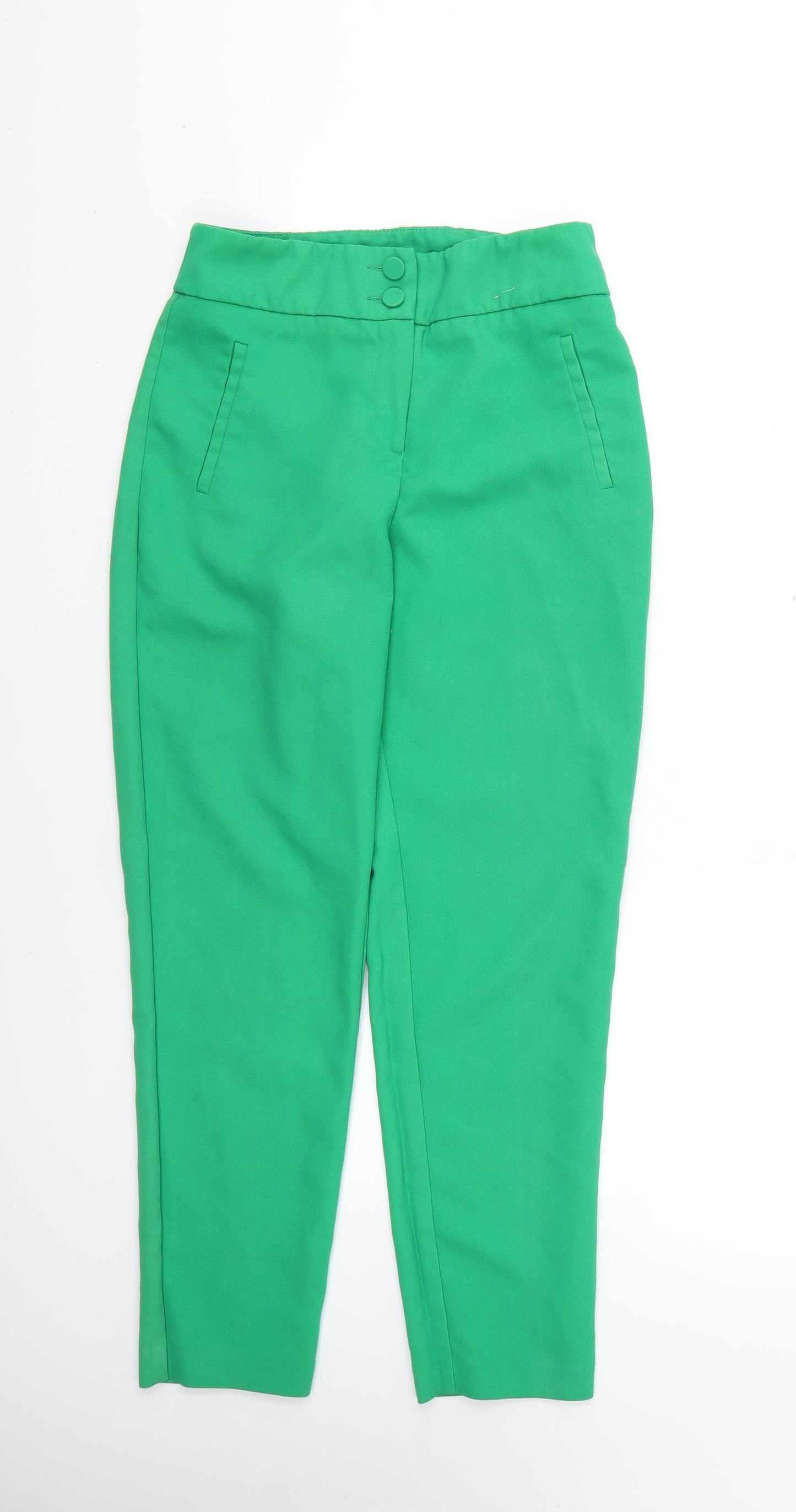 Primark Womens Green   Trousers  Size 8 L26 in
