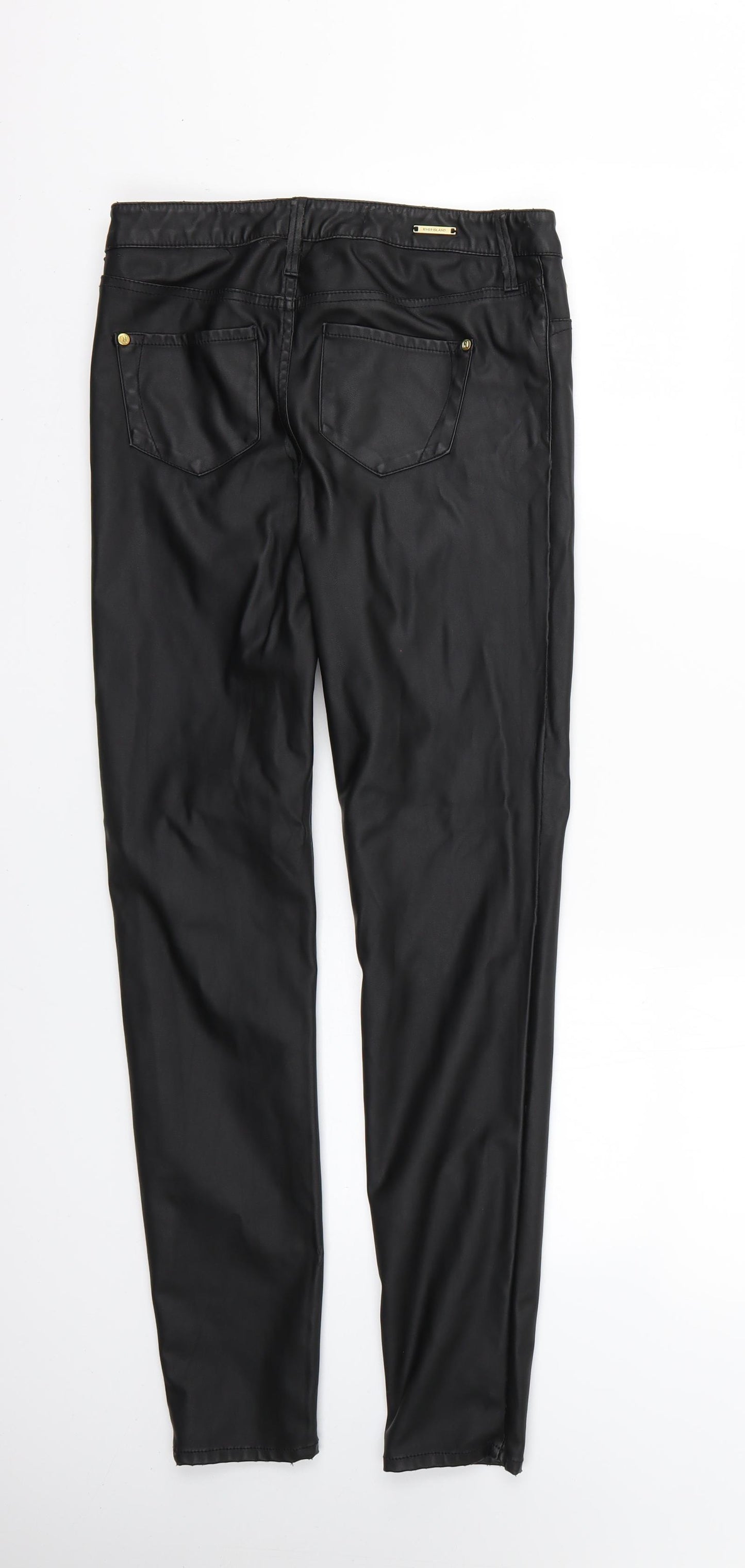River Island Womens Black   Trousers  Size 8 L26 in