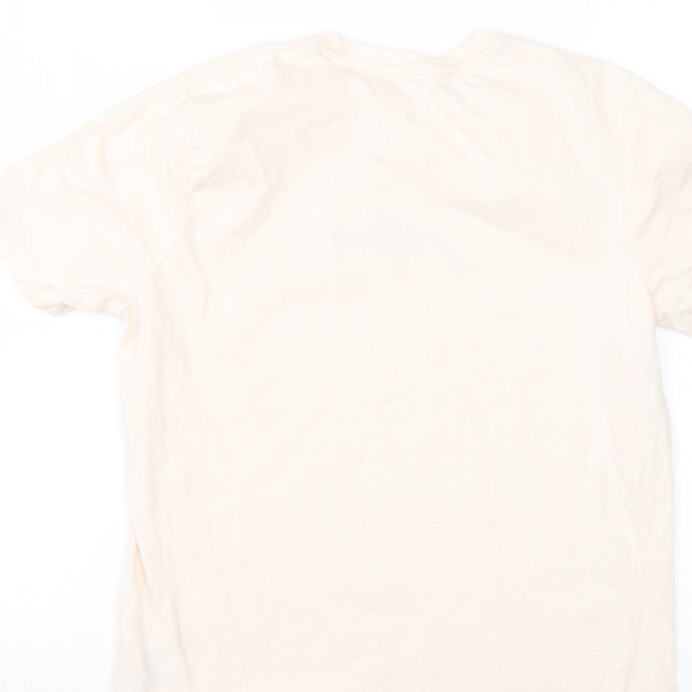 Boohoo Mens Pink    T-Shirt Size S