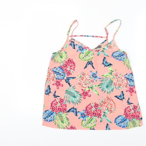 Primark Womens Multicoloured Floral  Basic Blouse Size 6