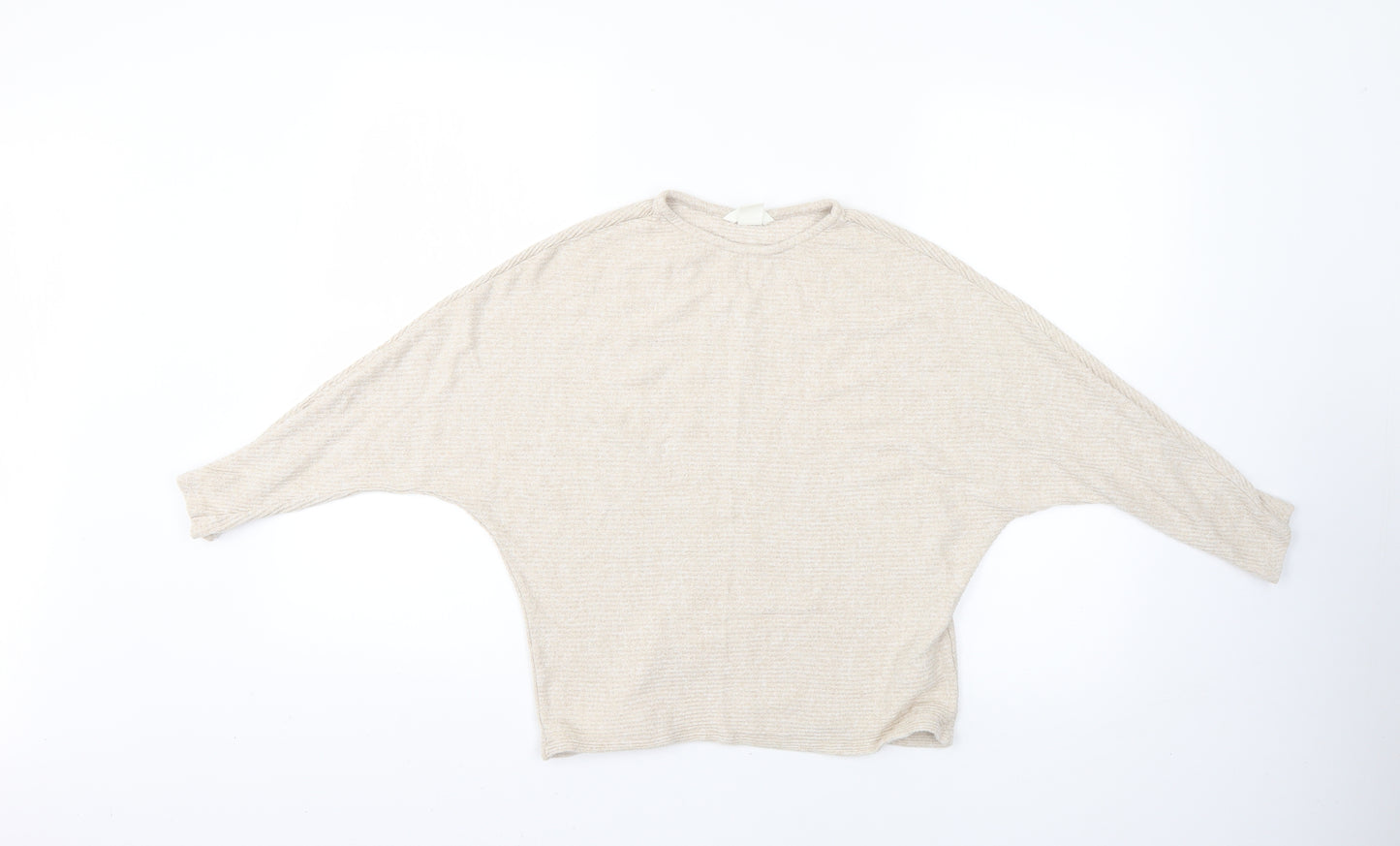 H&M Womens Beige   Pullover Jumper Size XS