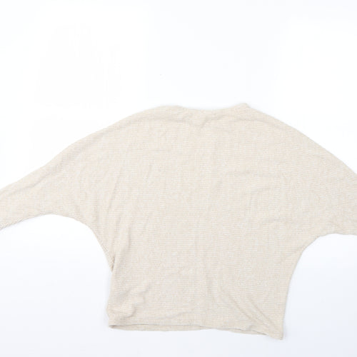 H&M Womens Beige   Pullover Jumper Size XS