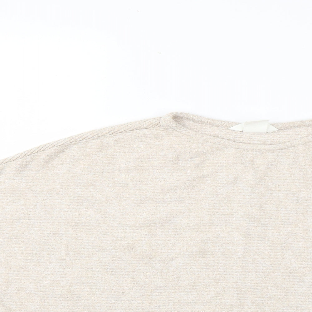 H&M Womens Beige   Pullover Jumper Size XS