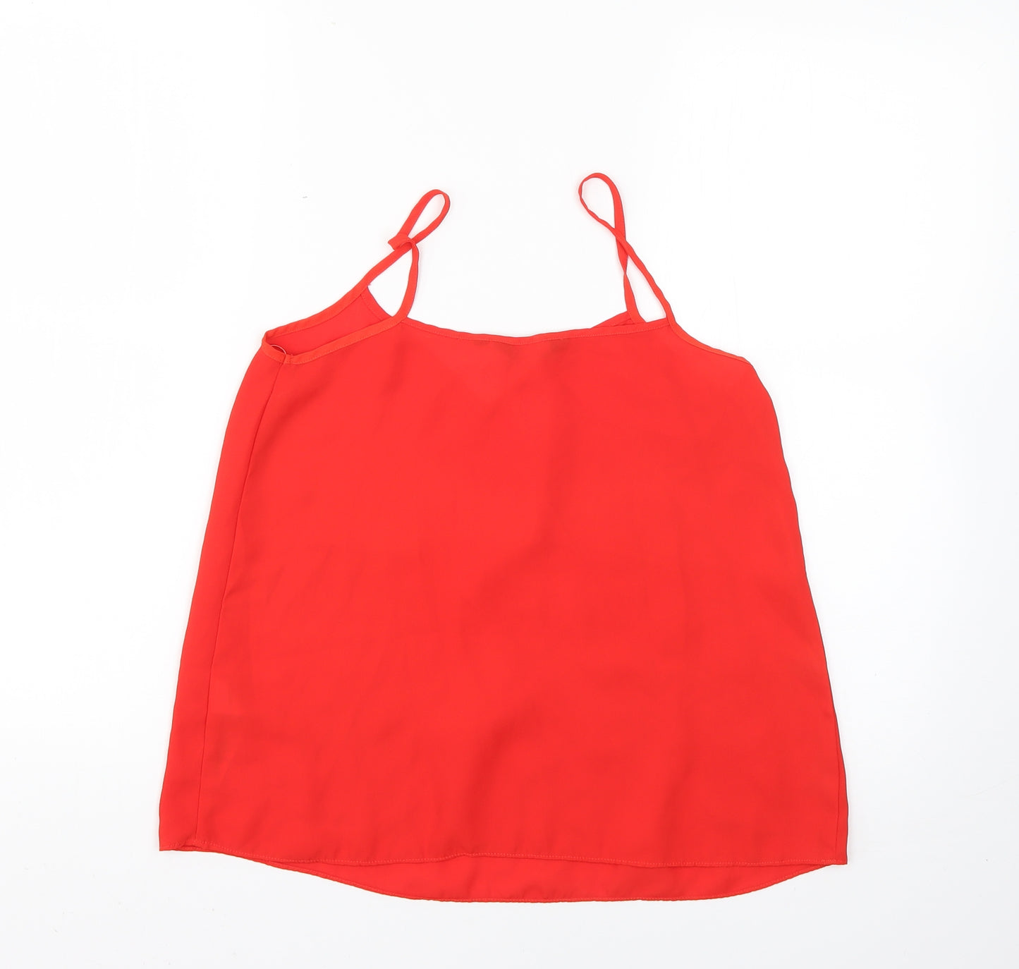 New Look Womens Red   Basic Blouse Size 8