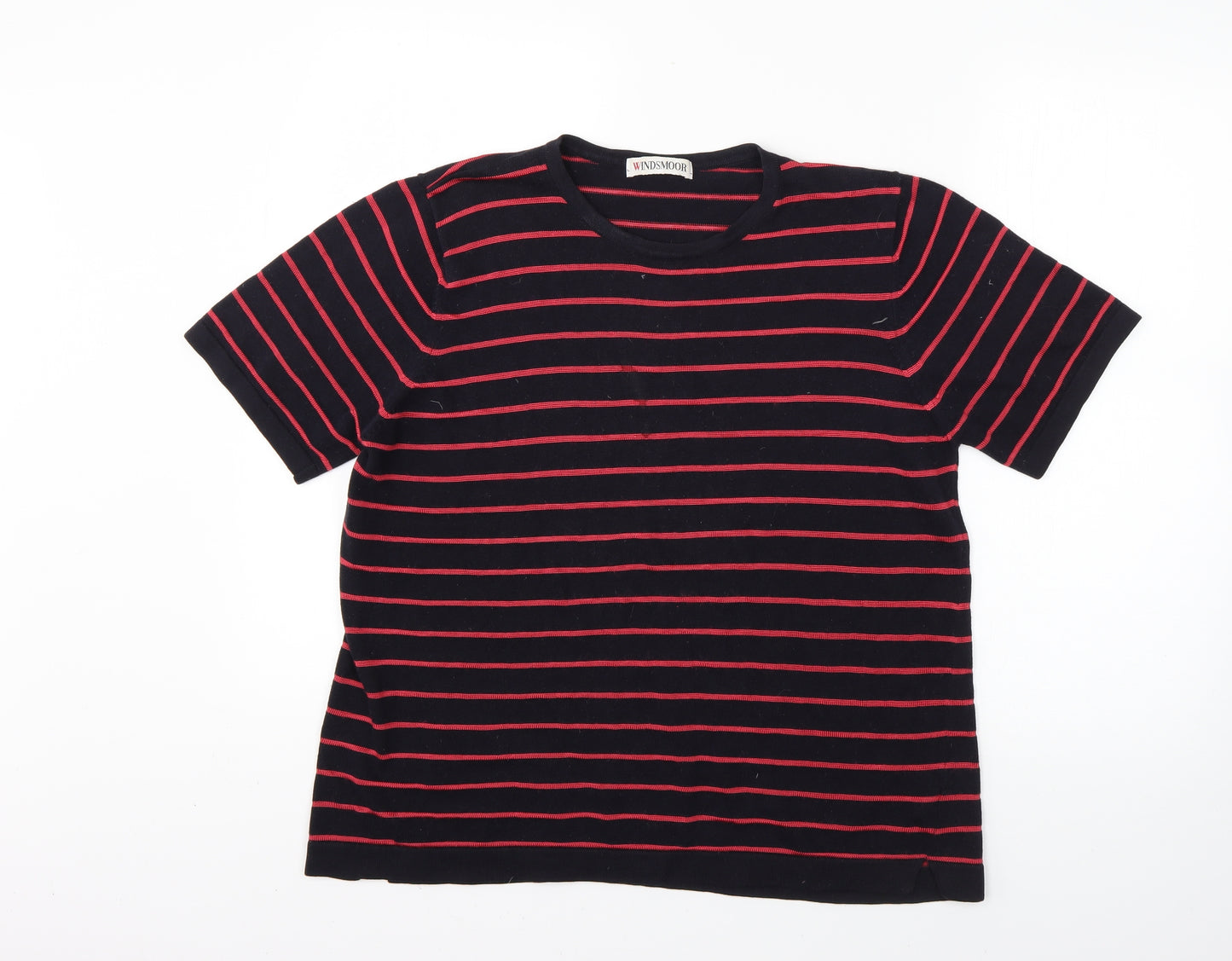 Windsmoor Womens Multicoloured Striped  Pullover Jumper Size M
