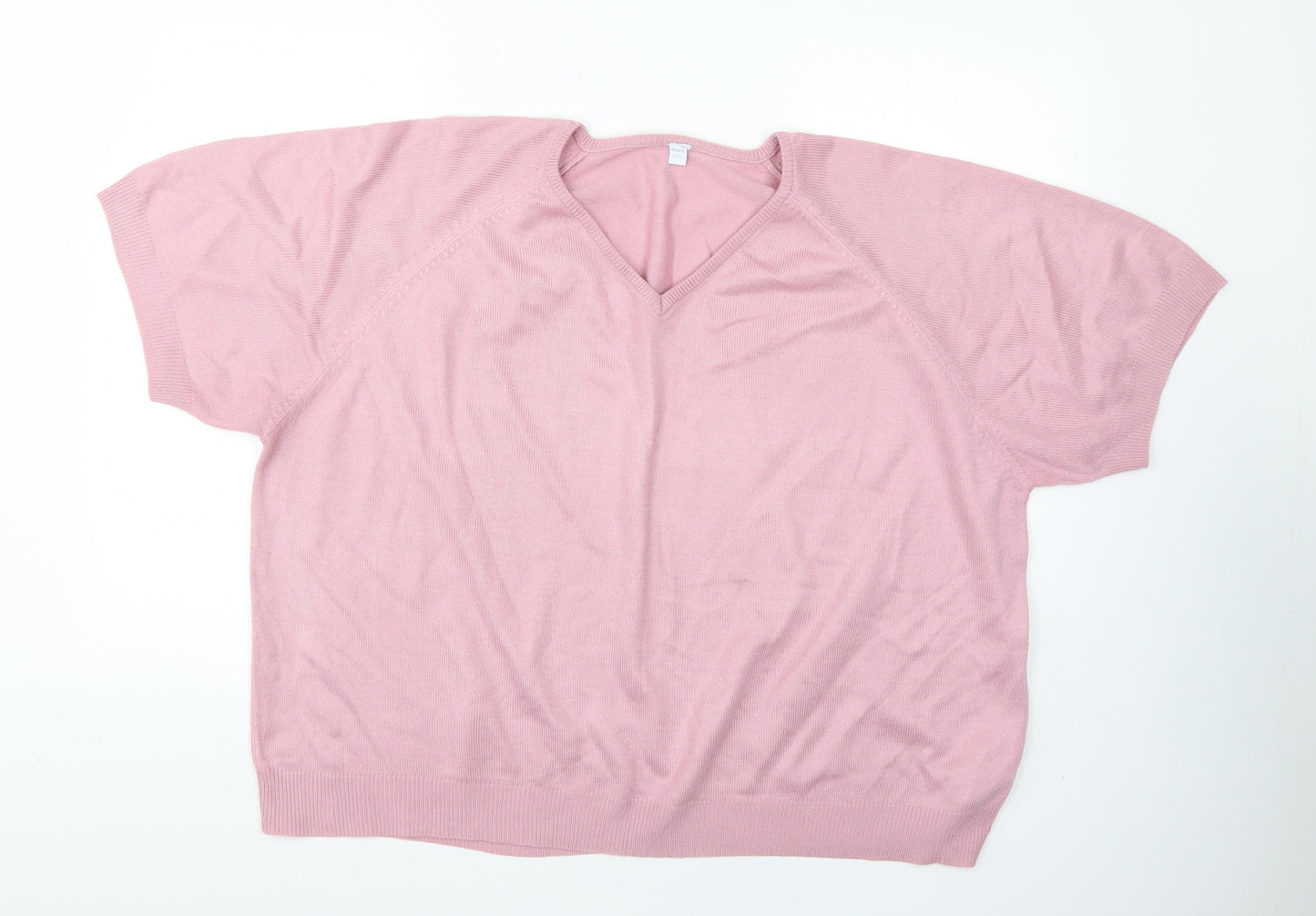 note Womens Pink   Pullover Jumper Size 24
