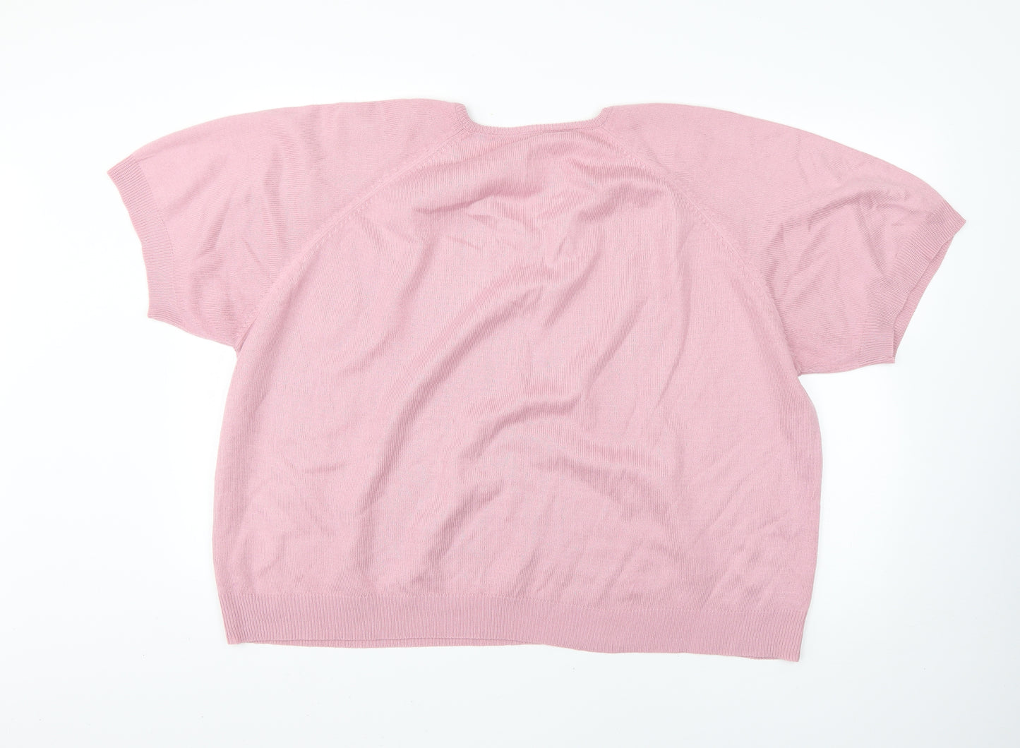 note Womens Pink   Pullover Jumper Size 24