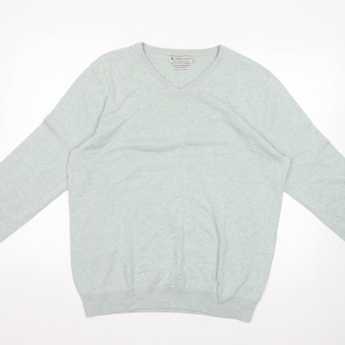 TU Mens Green   Pullover Jumper Size M