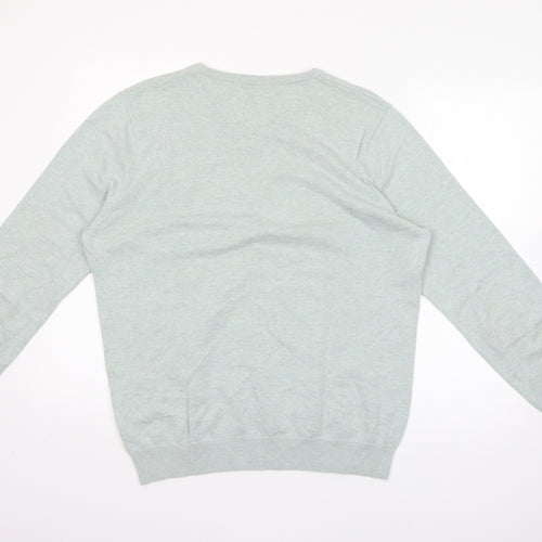 TU Mens Green   Pullover Jumper Size M