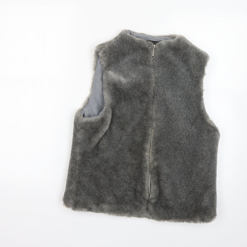 b c clothing Womens Grey   Gilet Coat Size L
