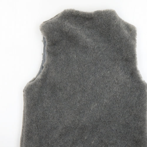 b c clothing Womens Grey   Gilet Coat Size L