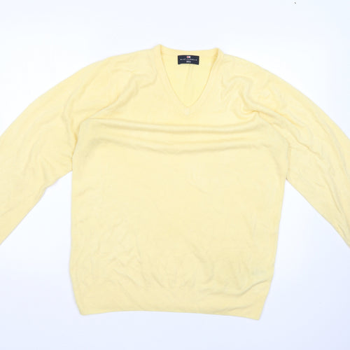Marks and Spencer Womens Yellow   Pullover Jumper Size M