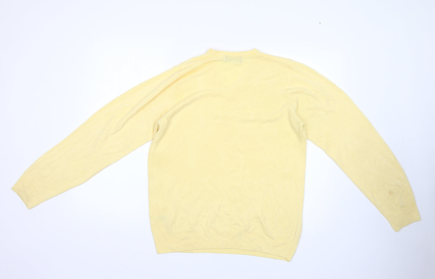 Marks and Spencer Womens Yellow   Pullover Jumper Size M