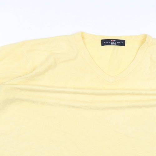 Marks and Spencer Womens Yellow   Pullover Jumper Size M