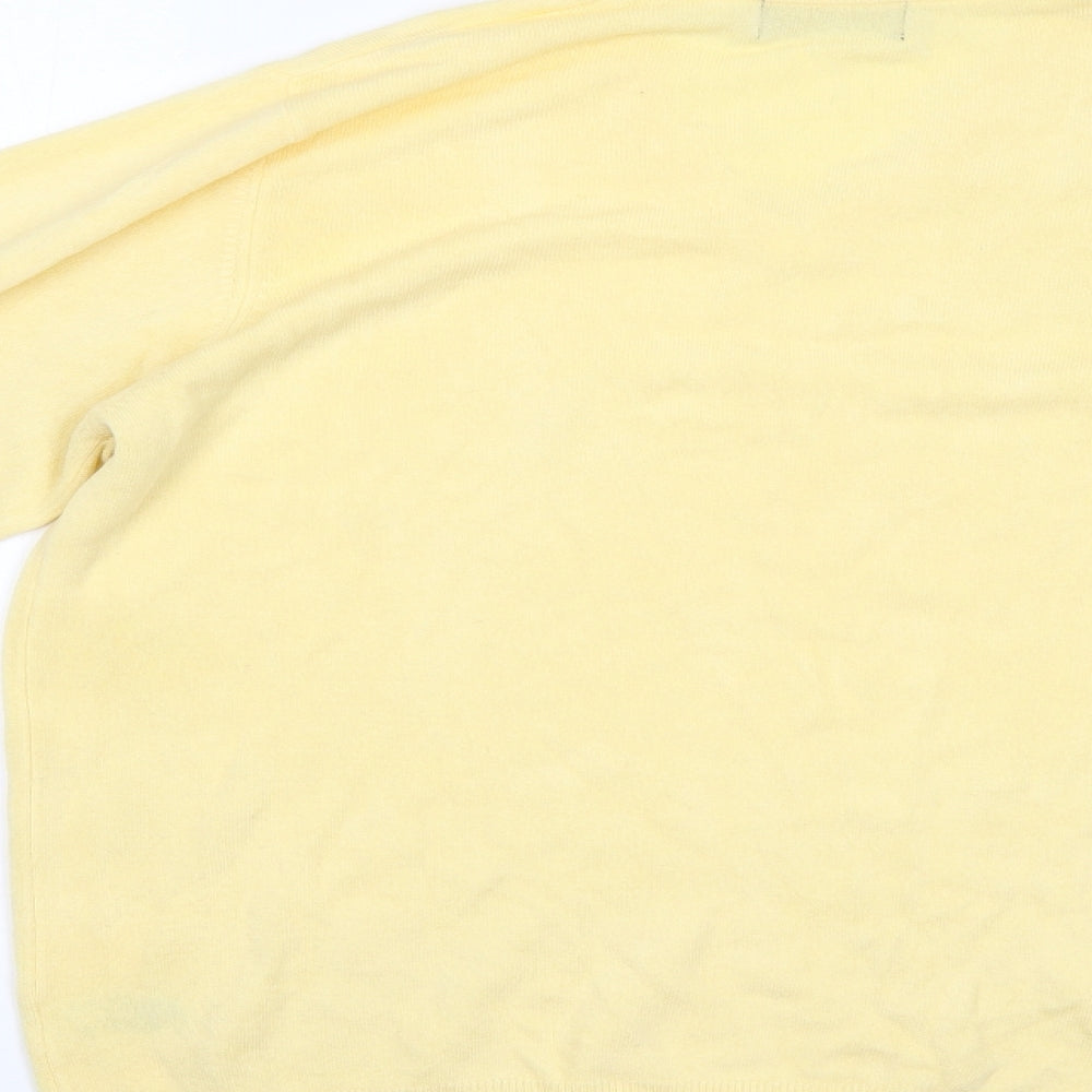 Marks and Spencer Womens Yellow   Pullover Jumper Size M