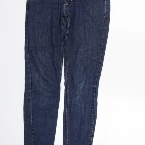 Krisp Womens Blue   Skinny Jeans Size 6 L31 in