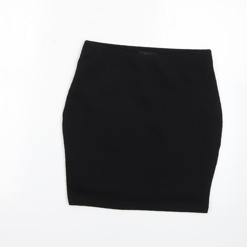 Amisu Womens Black   Straight & Pencil Skirt Size 8