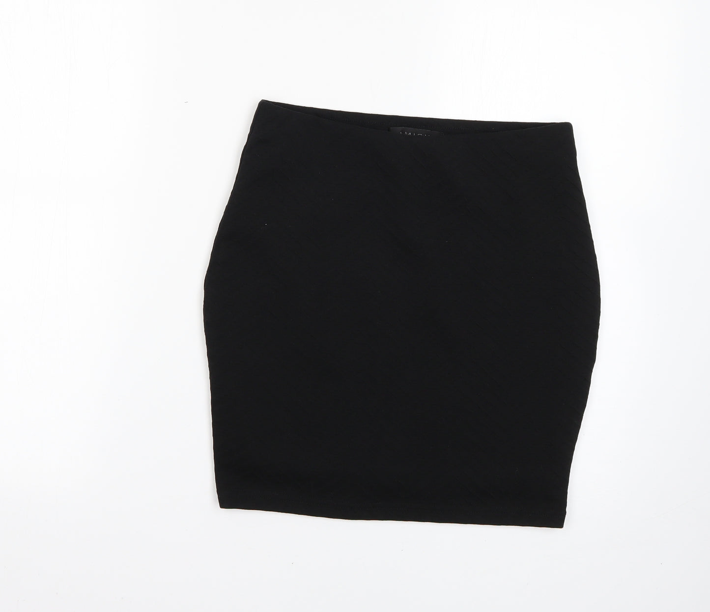 Amisu Womens Black   Straight & Pencil Skirt Size 8