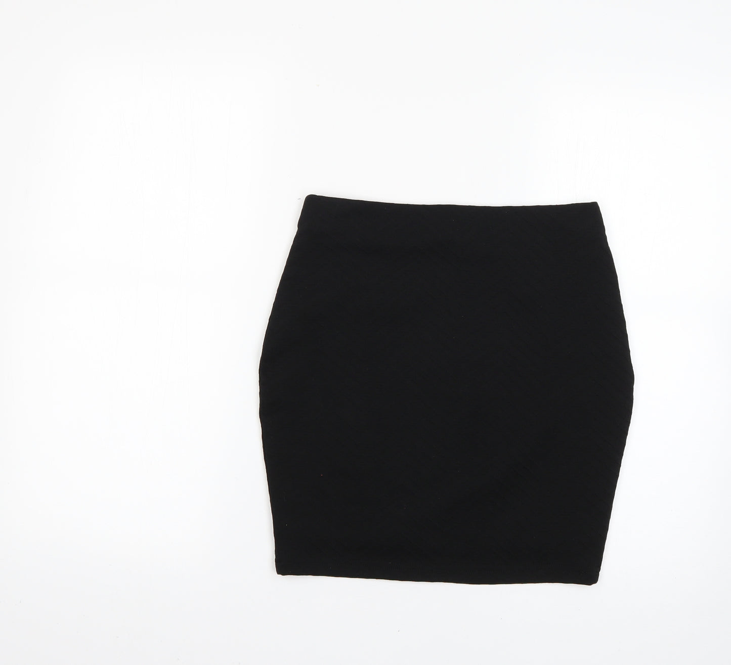 Amisu Womens Black   Straight & Pencil Skirt Size 8