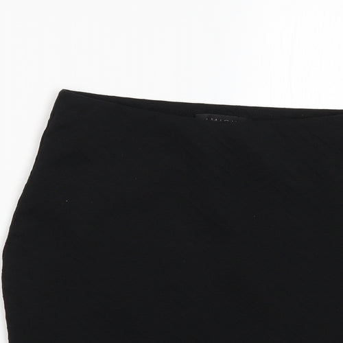 Amisu Womens Black   Straight & Pencil Skirt Size 8