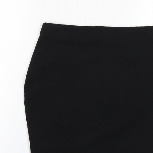 Amisu Womens Black   Straight & Pencil Skirt Size 8