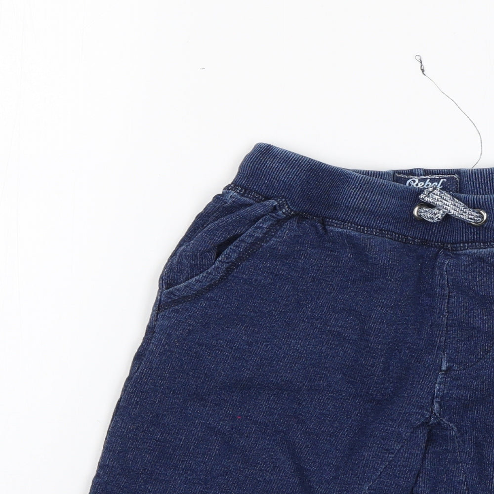 Primark Boys Blue   Dungaree Shorts Shorts Size 12-13 Years