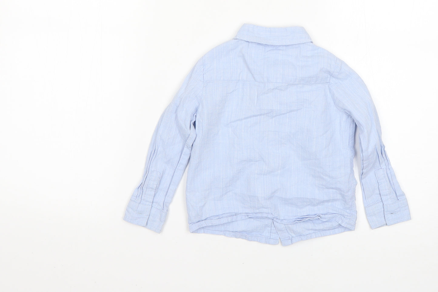 F&F Baby Blue   Basic Button-Up Size 18-24 Months
