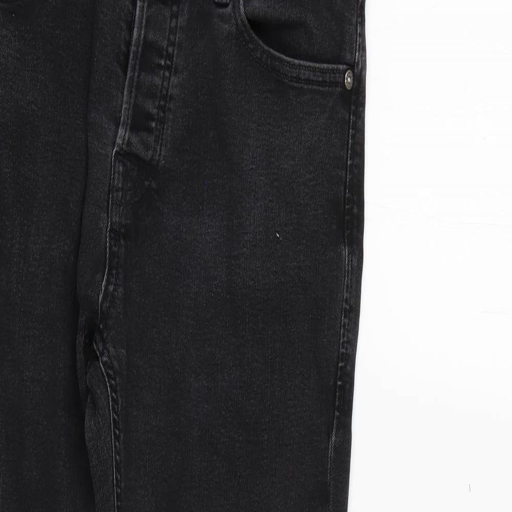 JACK & JONES Mens Black   Skinny Jeans Size 32 L28 in