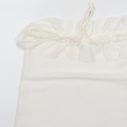 Mango Womens White   Basic Blouse Size S