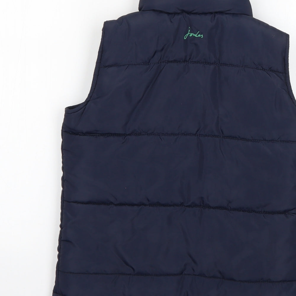 Joules Boys Blue   Gilet Coat Size 6 Years