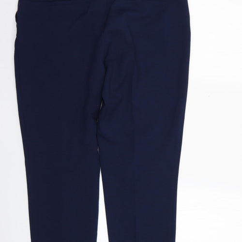 quiosque Womens Blue   Trousers  Size 14 L27 in