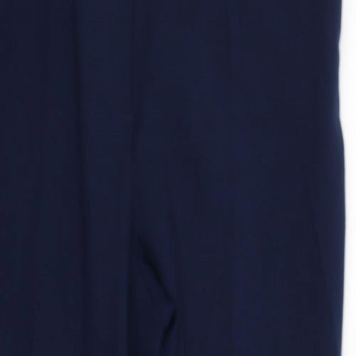 quiosque Womens Blue   Trousers  Size 14 L27 in